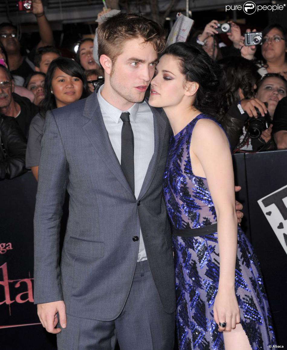 Robert Pattinson et Kristen Stewart en novembre 2011. - Purepeople