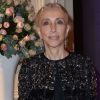 Franca Sozzani assiste à la soirée anniversaire de Vionnet à l'hôtel Salomon de Rothschild. Paris, le 30 septembre 2012.