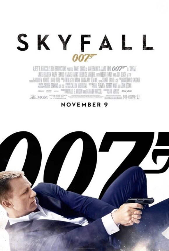 Les posters promo de Skyfall de Sam Mendes.
