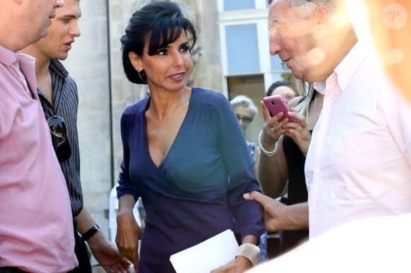 Rachida Dati à Paris, le 9 septembre 2012.
