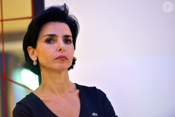 Rachida Dati lors d'un débat à Paris, le 2 octobre 2012.