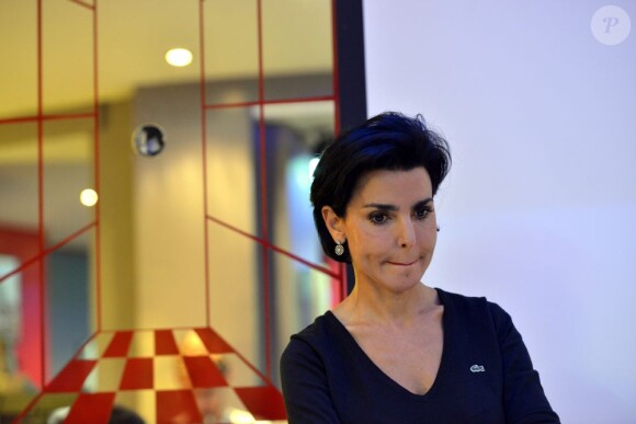 Rachida Dati lors d'un débat sur le traité européen à Paris, le 2 octobre 2012.