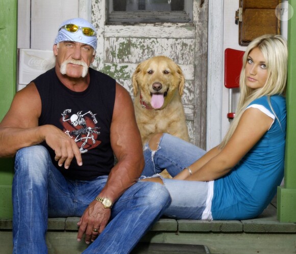 Hulk Hogan et sa fille Brooke, août 2010.