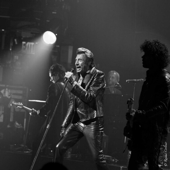 EXCLU : Johnny Hallyday en concert au Beacon Theatre à New York, le 7 octobre 2012.