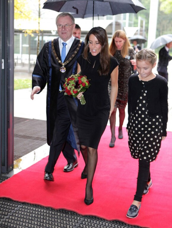 La princesse Marie à l'Université Syddansk d'Odense le 5 octobre 2012 pour la célébration annuelle de rentrée.