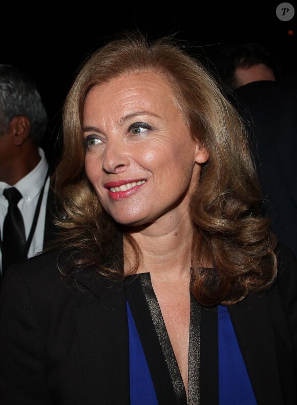 La première dame de France Valérie Trierweiler à Paris, le 1er octobre 2012.