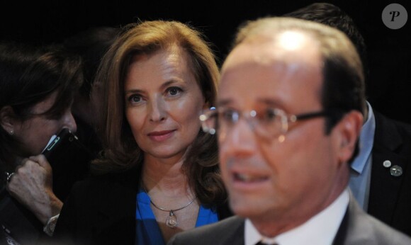 François Hollande et Valérie Trierweiler à New York, le 25 septembre 2012.
