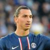 Zlatan Ibrahimovic lors du match Paris Saint-Germain contre Sochaux à Paris, le 29 septembre 2012.