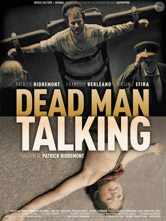 L'affiche du film Dead Man Talking avec Virginie Efira.