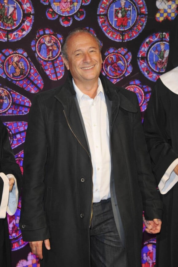Patrick Braoudé lors de la générale de la comédie musicale Sister Act au Théâtre Mogador de Paris le 20 septembre 2012