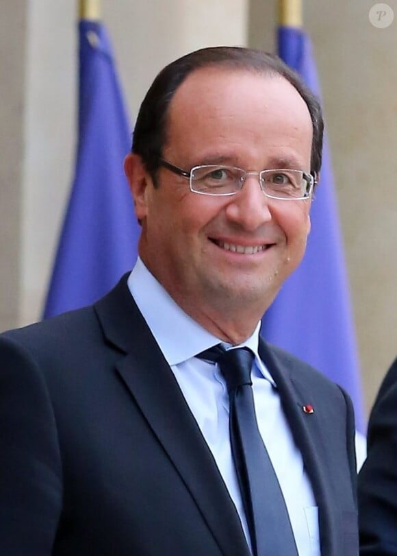 François Hollande le 10 octobre 2012 au Palais de l'Elysée à Paris