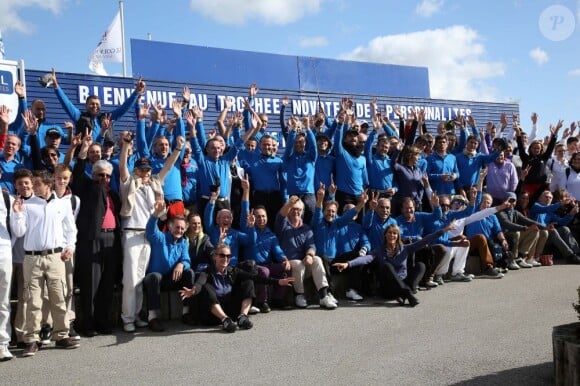 Les personnalités golfeuses lors du Trophée Novotel des Personnalités qui se disputait sur l'Albatros au Grand National à Saint-Quentin-en-Yvelines les 12 et 13 octobre 2012