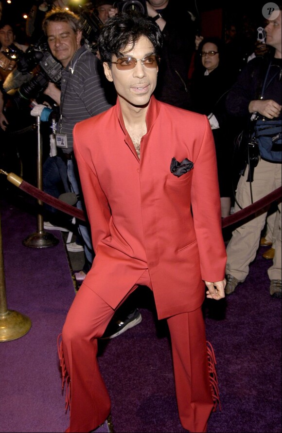 Prince à New York, le 20 avril 2004.