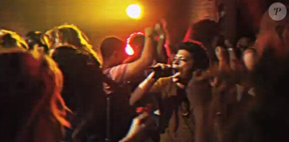Bruno Mars, image du clip vintage de Locked Out of Heaven, premier extrait de l'album Unorthodox Jukebox.