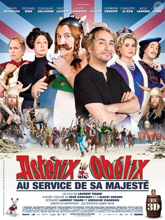 Affiche du film Astérix et Obélix : au service de Sa Majesté de Laurent Tirard
