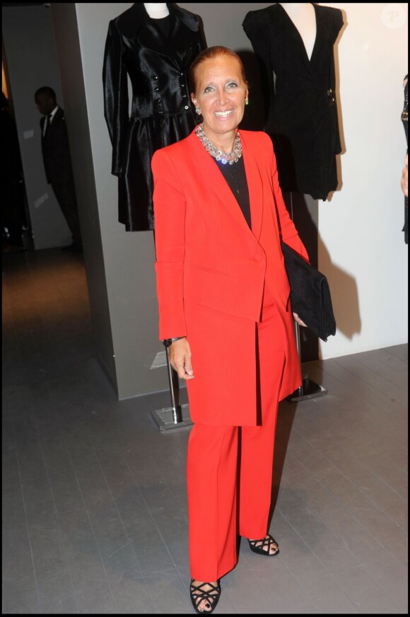 L'auteur Danielle Steel lors de la Vogue's Fashion Night Out à Paris en septembre 2010.