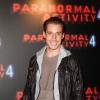 David Lantin, à l'avant-première du film Paranormal Activity 4, à Paris, le vendredi 19 octobre 2012.