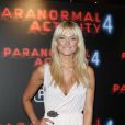  Caroline Receveur à l'avant-première du film  Paranormal Activity 4 , à Paris, le vendredi 19 octobre 2012. 