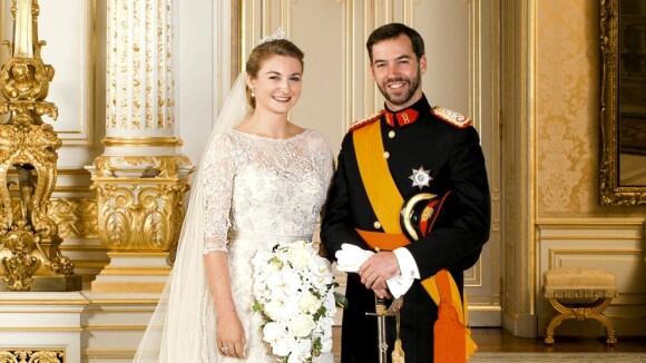 Mariage prince Guillaume - Stéphanie de Lannoy : Portrait officiel des mariés
