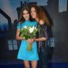 Marilhéa et Noémie Lenoir à la soirée Elite Model Look à Paris le 22 octobre 2012