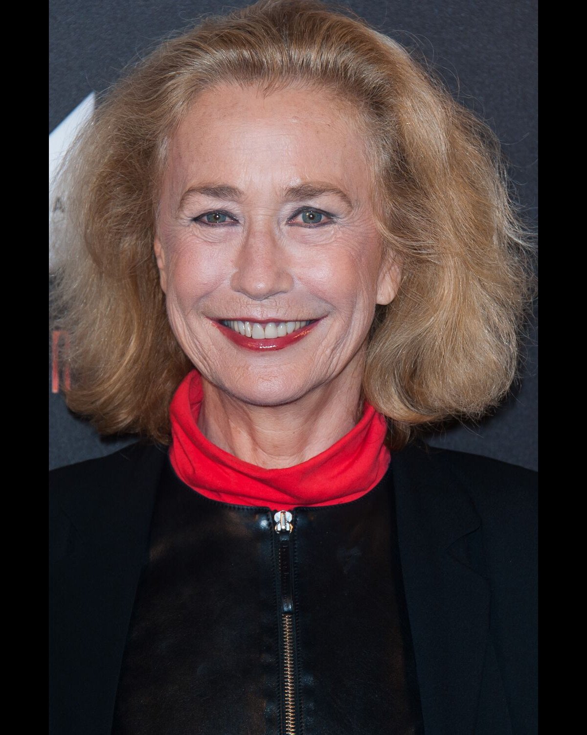 Photo Brigitte Fossey lors du vernissage de l'exposition sur le film