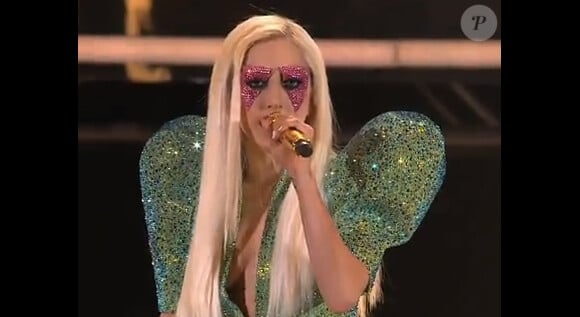 Lady Gaga lors des Grammy Awards 2010