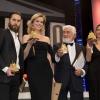 Jared Leto, Eva Herzigova et Carole Bouquet au gala de charité organisé par l'UNESCO en Allemagne le 27 octobre 2012