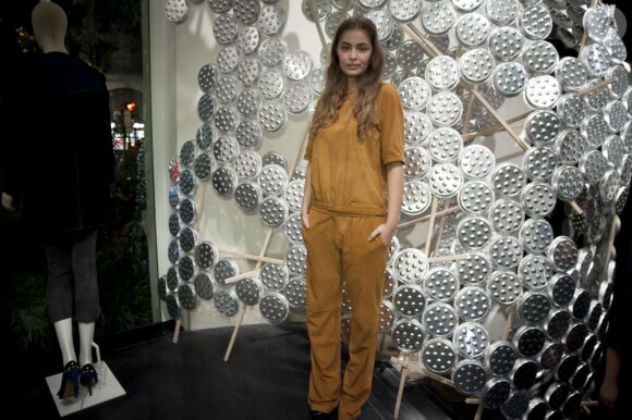 Marie-Ange Casta à la soirée d'ouverture de la nouvelle boutique Isabel Marant, avenue Victor Hugo à Paris