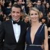 Jean Dujardin et Alexandra Lamy lors des Oscars le 26 février 2012