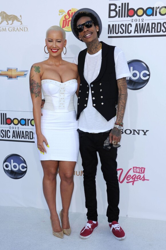 Amber Rose et Wiz Khalifa à la soirée des Billboards Music Awards 2012 à Las Vegas le 20 mai 2012.