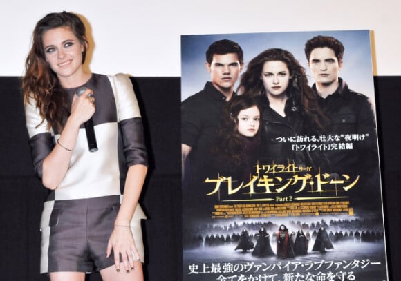 Kristen Stewart au Japon, le 24 octobre 2012