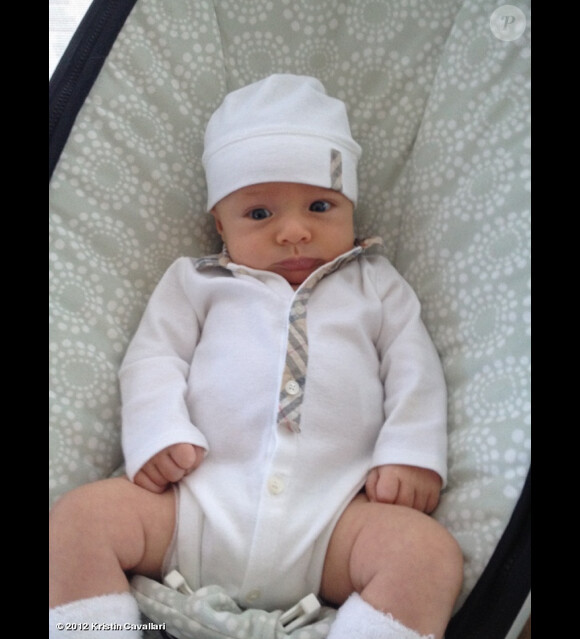 Camden, bébé de Kristin Cavallari et Jay Cutler, le 22 septembre 2012.
