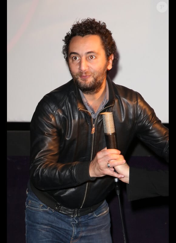 EXCLU - Nader Boussandel lors de l'avant-première du film Nous York à Versailles au cinéma Le Cyrano le vendredi 2 novembre 2012