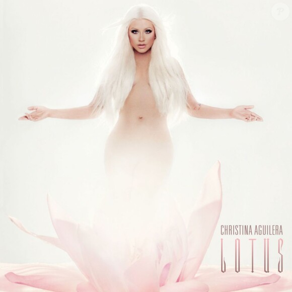 Pochette de l'album Lotus de Christina Aguilera dans les bacs le 9 novembre 2012