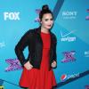Demi Lovato à la soirée des finalistes de X Factor à Los Angeles le 5 novembre 2012.
