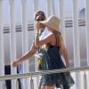 Enrique Iglesias et Anna Kournikova débarquent à Cabo au Mexique le 5 novembre 2012 pour quelques jours d'intimité en amoureux