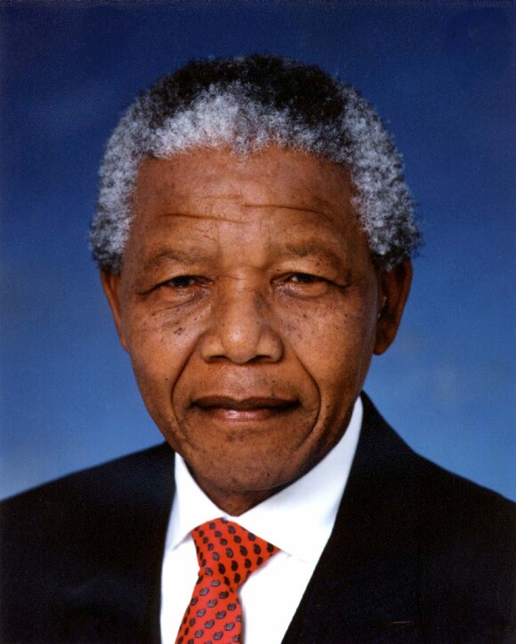 Nelson Mandela, en Afrique du Sud, le 30 novembre 1999.