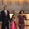 Sasha et Malia Obama en août 2008, goûtaient aux joies de la célébrité en pleine campagne électorale de leur père Barack