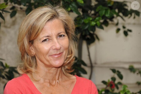 La présentatrice du JT de TF1 Claire Chazal à Paris, le 10 mai 2012.