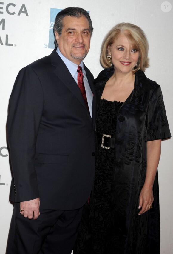 Joe et Natalie Germanotta, les parents de Lady Gaga, à New York, le 23 avril 2012.