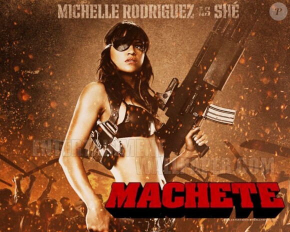 Michelle Rodriguez, athlétique et ultra violente dans Machete, sera de retour pour cette suite.
