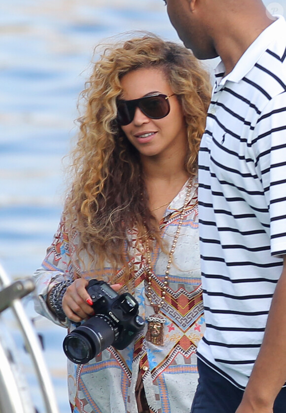 Beyonce à Monaco le 6 septembre 2012.