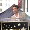 Javier Bardem ému après reçu son étoile sur le Hollywood Walk of Fame à Los Angeles, le 8 novembre 2012.