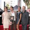 Bérénice Marlohe, Naomie Harris et Sam Mendes fêtent l'étoile de Javier Bardem sur le Hollywood Walk of Fame à Los Angeles, le 8 novembre 2012.