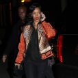 Rihanna en Timberland, mais sac Chanel à New York, le 9 Novembre 2012.