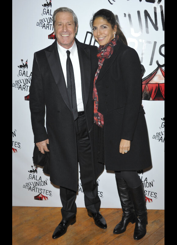 Jean-Claude Darmon et Hoda Roche lors du 51e Gala de l'Union des artistes au cirque Alexis Gruss à Paris le 12 novembre 2012.
