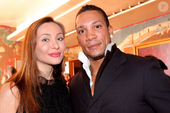 Isabella Orsini et Chris V lors du Live to Love Gala au Grand Rex à Paris le 12 novembre 2012