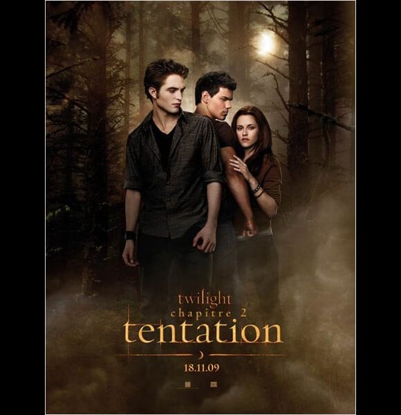 Poster character du second chapitre de Twilight, Tentation.