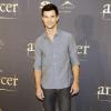 Taylor Lautner lors du photocall du film Twilight - chapitre 5 : Révélation (2e partie) à Madrid le 15 novembre 2012