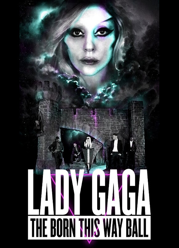 Affiche de la tournée de Lady Gaga